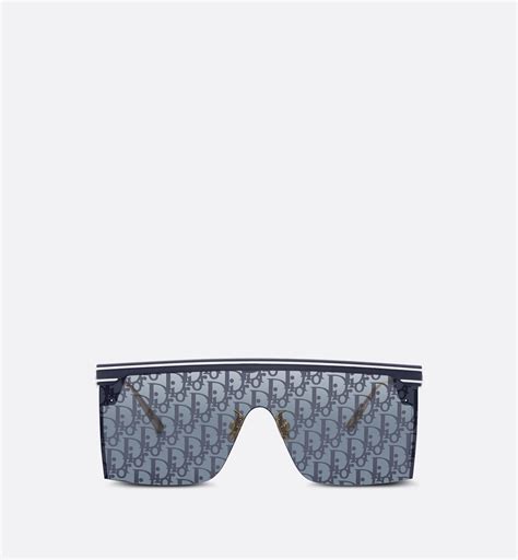 m111u dior|DiorClub M1U Blue Dior Oblique Mask Sunglasses.